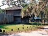 Parking lot area in front of the fort